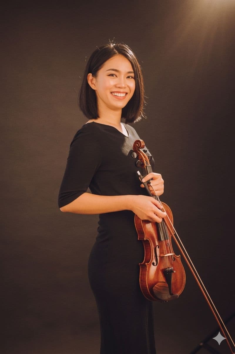 Lin Ying-Chu, violinist and founder of Ysaÿe Music Studio